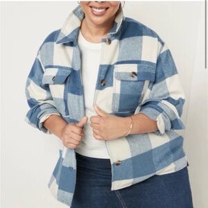 Old Navy Plaid Shacket